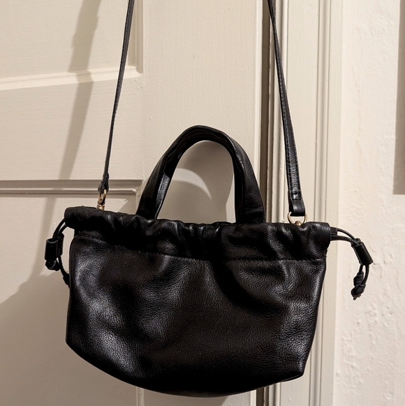 Madewell Mini Piazza Crossbody Bag in Black Leather - Picture 7 of 10